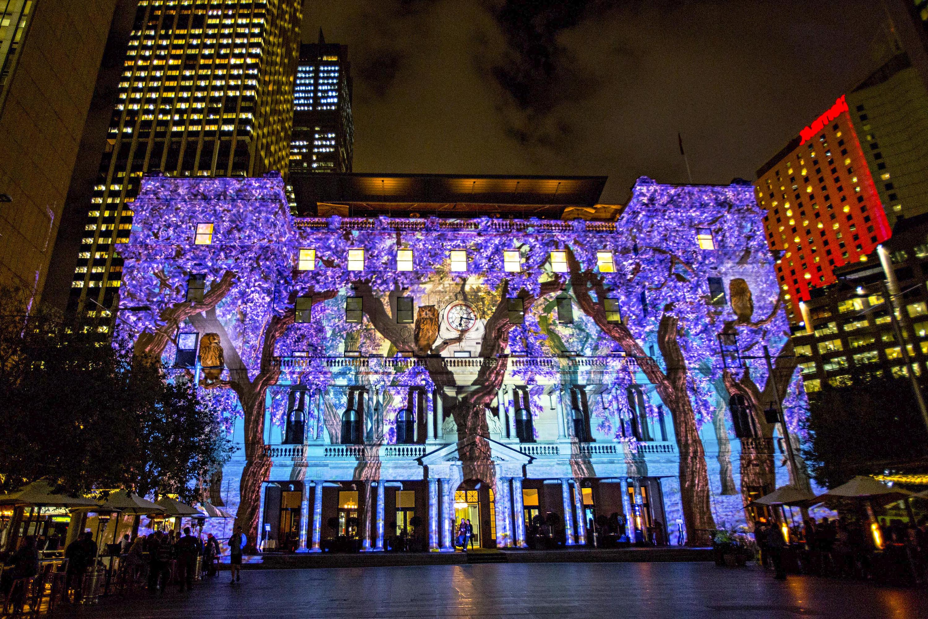 Vivid Sydney 2015, Media Preview at Customs House 21/5/2015.
Photo Credit - James Horan/Destination NSW